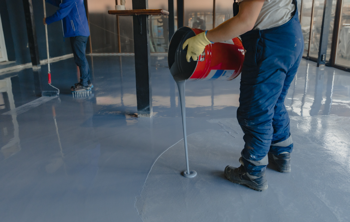 Epoxy flooring
